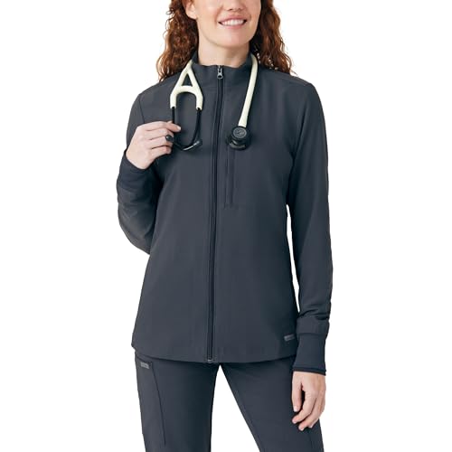 Amazon.com: Landau Forward Women's Tailored Fit 3-Pocket Zip-Front